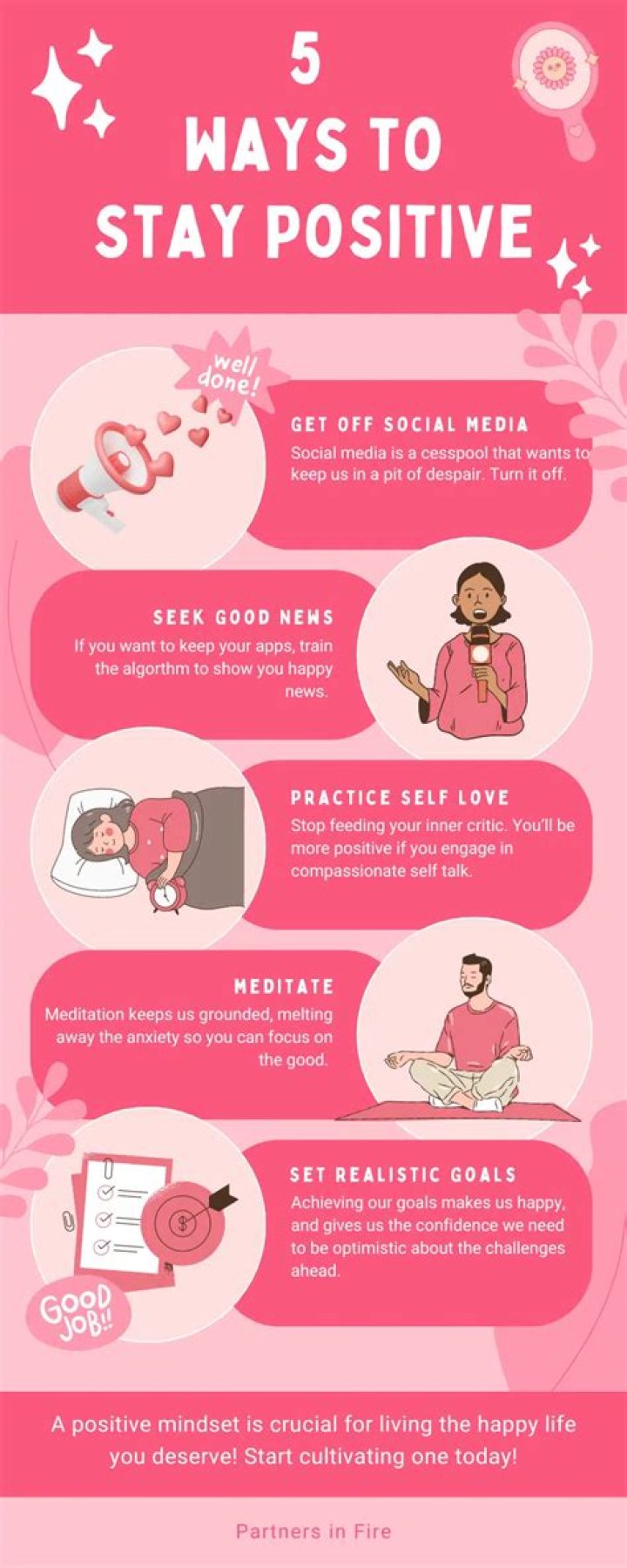 22 Ways to Stay Positive