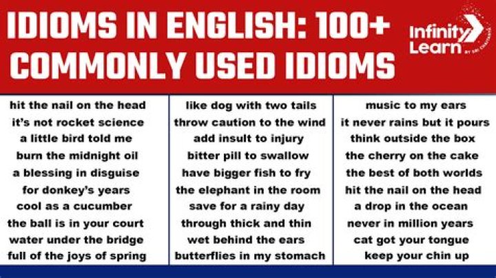 70 English Idioms That'll Help You Become Fluent in No Time