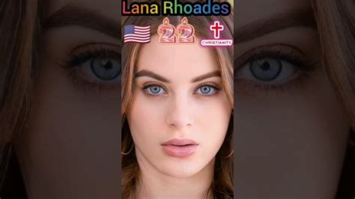 Lana Rhoades video statistics