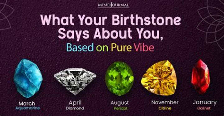 What Your Birthstone Says About Your Personality, According to Experts